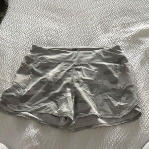 Athleta Kids Gray Camo Shorts